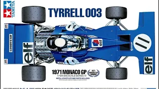 Update on Tyrrell 003 1/12 Race Car