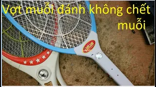 Sửa vợt muỗi đánh yếu không chết muỗi