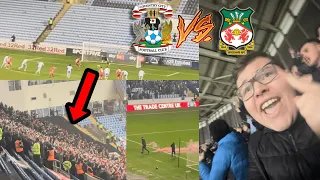 4500 WREXHAM FANS GO MENTAL | FA CUP UPSET | Coventry City 3-4 Wrexham