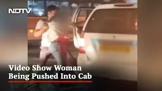 Delhi Man Assaults, Pushes Woman Into Cab On Busy Road. No One Helps Her