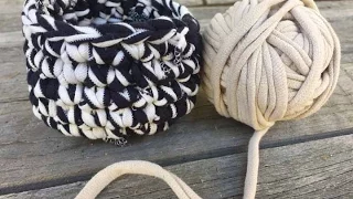 T-shirt Yarn DIY - How to Make T-Shirt Yarn