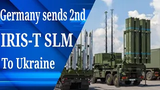 Germany sends 2nd IRIS-T SLM air defense missile system to Ukraine