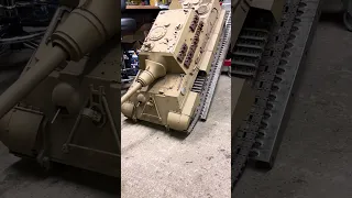 Armortek 1:6 Jagdtiger extreme hill decent test