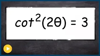 Find all the solutions of trig equation with cotangent