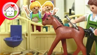 Playmobil Film - Aufregung auf dem Pferdehof - Familie Hauser Spielzeug Video für Kinder