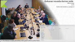 Ķekavas novada domes sēde 8.02.2023