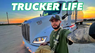 48 Hours Of My Life On The Road | Trucker Life