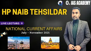 Current Affairs for Himachal Naib Tehsildar 2021-22 | NT Current Affairs - Himachal NT Free course