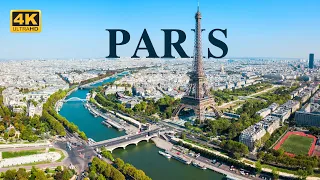 Paris -4k Scenic Relaxation Film by Drone