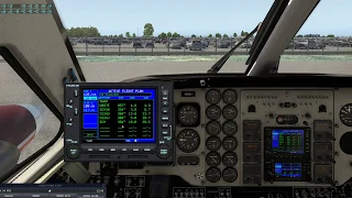 Part 1: X-Plane 11 King Air C90 autopilot tips and tricks revisited - startup and GPS departure