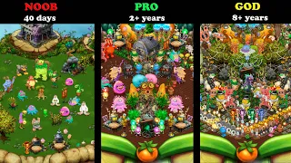 My Singing Monsters NOOB vs PRO vs GOD (4K)