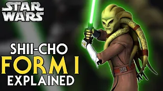 Lightsaber Forms Explained | Shii-Cho Form 1