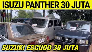 PRABU MOTOR NGAMUK! OBRAL ISUZU PANTHER, MOBIL MURAH DIBAWAH 50 JUTA, ESCUDO 40 JUTA, PANTHER 30 JT