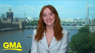 'Bridgerton' star Phoebe Dynevor talks about season 2 of the hit show l GMA