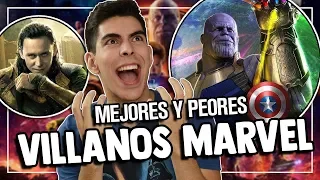 RANKING: Villanos de Marvel  - Peor a Mejor | Caja de Peliculas