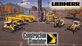 Construction Simulator 2022  🚧 Liebherr 🚧 Machine Closer Look #6