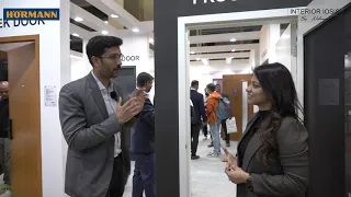 Founder of Interior Iosis by Nihara Visits Us at the ZAK Doors & Windows Expo | Shakti Hörmann