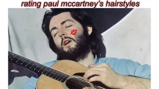 rating paul mccartney’s hairstyles