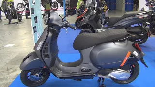 Piaggio Vespa GTS Super Sport 300 hpe Nero Deciso (2023) Exterior and Interior