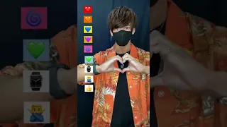 【Minipop Kids - I Need Your Love】 TikTok challenge dance tutorial TAKAHARU emoji #shorts