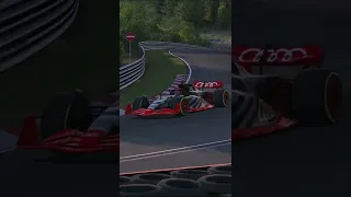 Audi F1 Concept At Nürburgring Nordschleife #shorts