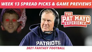 2021 Week 13 Picks Against The Spread, Game Picks, NFL Game Previews | Cust Corner Mini