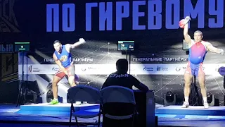 Кубок России рывок свыше 85 кг гиревой спорт