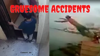 5 Of The Most Gruesome Accidents Caught On Camera | Disturbing Countdowns