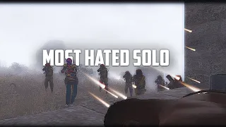 MY MOST HATED PLAY STYLE MADE ZERGS RAID ME.. (SOLO RUST)