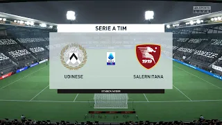⚽ Udinese vs Salernitana ⚽ | Serie A (21/12/2021) | Fifa 22