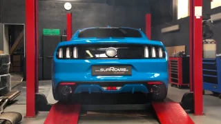 2017 Ford Mustang GT 5.0 w/ Armytrix Cat-Back Exhaust By SupRcar - Loud Revs!