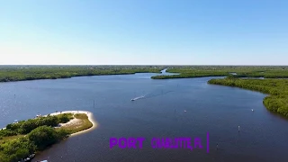 Port Charlotte Aerial View - Charlotte County Realty