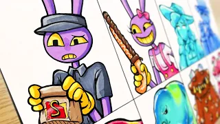 Drawing [The Amazing Digital Circus-New Episode 2] Jax, Fudge Monster Gender Swap : TDAC  #02