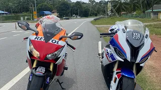 CBR titik S1000rr? | Ride Pantai Purnama | Jalan kering dan kereta tak banyak sedap nak rembat