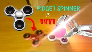 1000 Degree RED HOT Nickel Ball vs Fidget Spinner