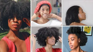 A Week In My Natural Hair | Weekly Natural Hair Routine | Type 4 | My Life Vlog Hair