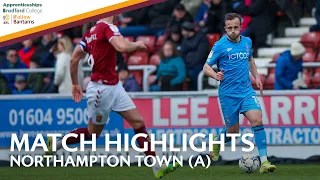 MATCH HIGHLIGHTS: Northampton Town v Bradford City