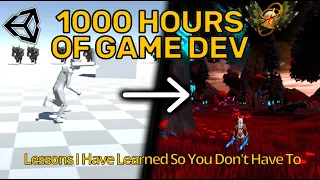 1000 Hours Of Learning Game Dev