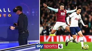 Jamie Carragher recreates Heung-Min Son's sensational goal vs Burnley using VR!