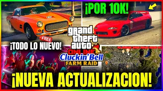 NUEVA ACTUALIZACION en GTA5 Online! ¡TODO LO NUEVO! COCHE de 10K! DOBLE EN NEGOCIOS, X4 RP y MÁS!