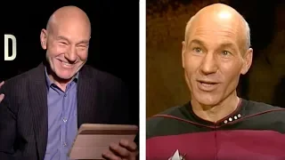 Star Trek: Picard: Patrick Stewart REACTS to His First 'Next Generation' Interview From 1987!