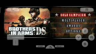 Brothers in Arms DS Gameplay NDS Drastic Emulator (No Commentary)