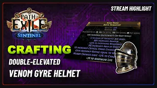 PoE 3.18 - Crafting a Double-Elevated Strength Stacker Helmet