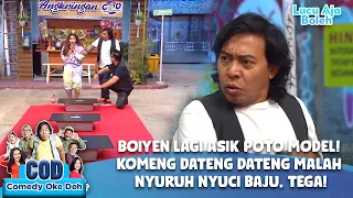 BOIYEN LAGI ASIK POTO MODEL! KOMENG DATENG DATENG MALAH NYURUH NYUCI BAJU, TEGA! - COMEDY OKE DEH