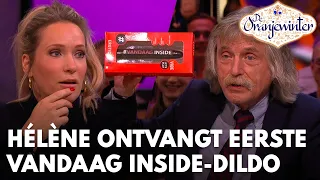 Hélène neemt eerste Vandaag Inside-dildo in ontvangst: 'Hij is wel klein' | DE ORANJEWINTER