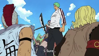 Zoro saves everybody from death (English Sub)