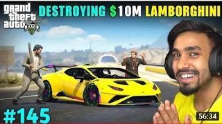 destroyed JIMMY'S SUPERCAR | GTA V GAMEPLAY #145