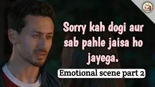 Student of the year 2 emotional scene | Tiger Shroff, Tara Sutaria whatsapp status part 2 | TAS