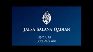 Jalsa Salana Qadian 2022 | LIVE | Translation | URDU