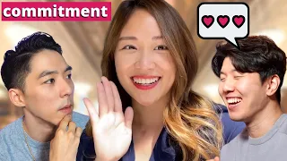 How do guys know when to commit? [Guys answer questions, ft. Dr. Gloria Park]